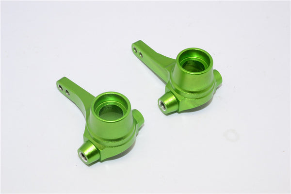 Tamiya WR02C Aluminum Front Knuckle Arm - 1Pr Set Green