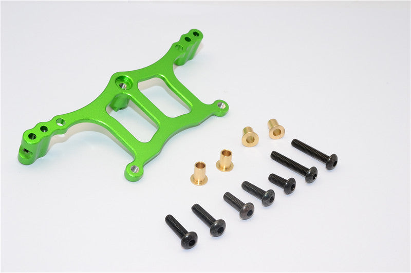 Tamiya WR02C & Wild Willy 2 Aluminum Front Shock Tower - 1Pc Set Green