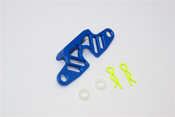 Tamiya WR02C Aluminum Battery Holder - 1Pc Set Blue