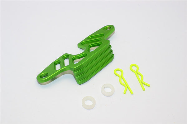 Tamiya WR02C Aluminum Battery Holder - 1Pc Set Green