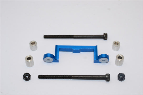 Tamiya Wild Willy 2 Aluminum Front/Rear Arm Bulk Use With GPM#WW2055/WW2056 Front/Rear Lower Arms - 1Pc Set Blue