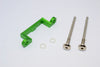 Tamiya Wild Willy 2 Aluminum Front/Rear Arm Bulk - 1Pc Set Green