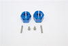 Tamiya Wild Willy 2 Aluminum Hex Adapter (12X10mm) - 2Pcs Set Blue