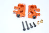 Tamiya Wild Willy 2 Aluminum C-Hub - 4Pcs Set Orange