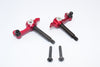 Tamiya Wild Willy 2 Aluminum Front Knuckle Arm - 1Pr Red