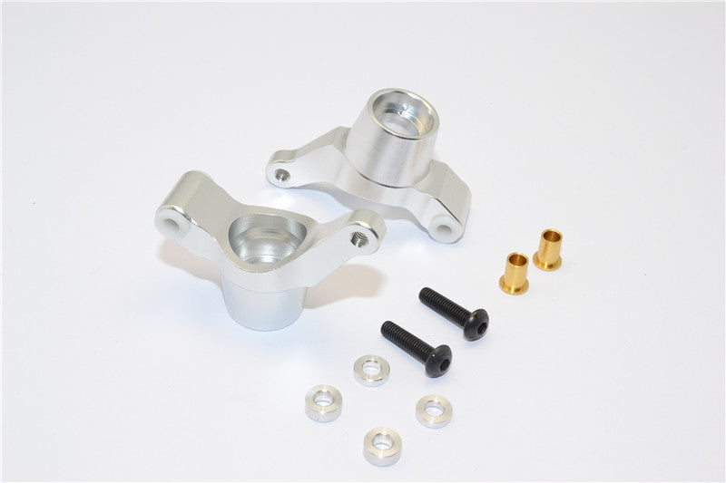 Tamiya Wild Willy 2 Aluminum Rear Knuckle Arm - 1Pr Silver