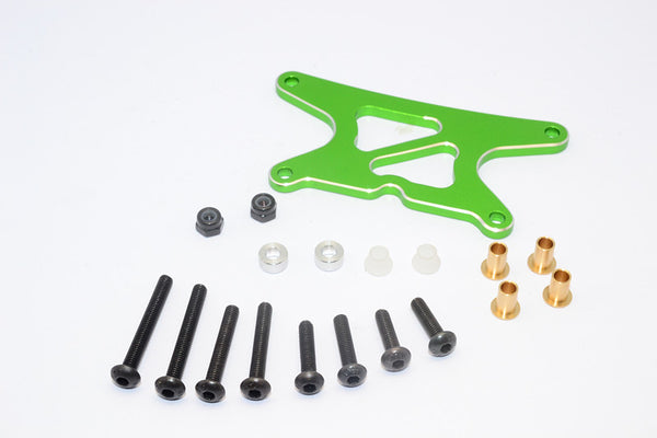 Tamiya Wild Willy 2 Aluminum Front Shock Tower - 1Pc Set Green