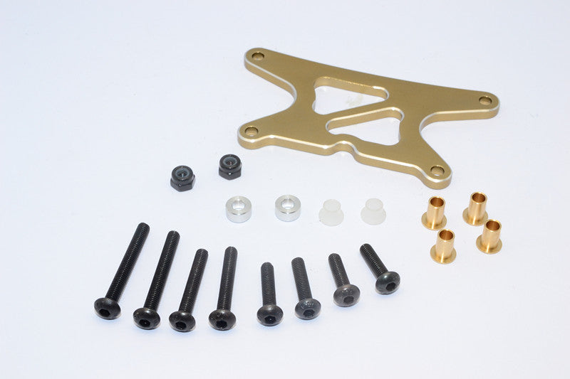 Tamiya Wild Willy 2 Aluminum Front Shock Tower - 1Pc Set Titanium