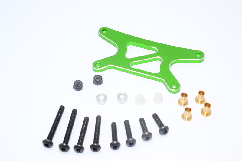 Tamiya Wild Willy 2 Aluminum Rear Shock Tower - 1Pc Set Green