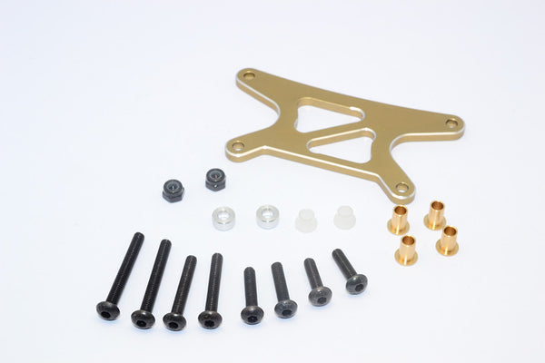 Tamiya Wild Willy 2 Aluminum Rear Shock Tower - 1Pc Set Titanium