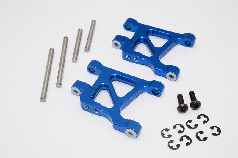 Tamiya Wild Willy 2, GF01 & TL01 Aluminum Rear Lower Arm - 1Pr Blue