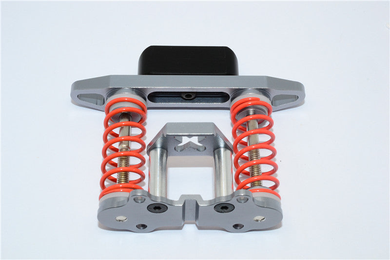 Tamiya Wild Willy 2 Aluminum Front Bumper Absorber - 1 Set Gray Silver