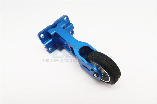 Tamiya Wild Willy 2 Aluminum Wheelie Bar - 1Set (For Wild  Willy 2 / Gf01) Blue