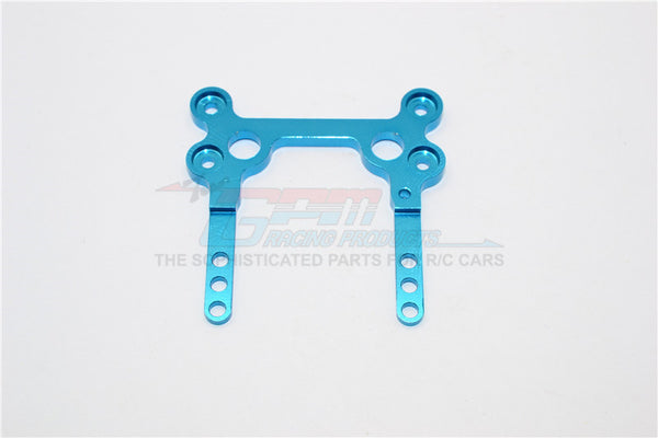 XMods Generation 1 Aluminum Rear Upper Plate Connects To Rear Gear Box - 1Pc Blue