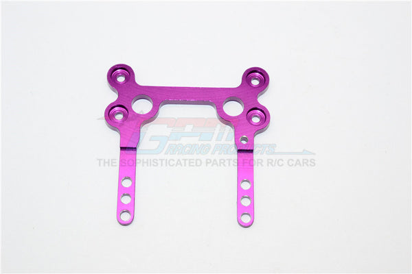 XMods Generation 1 Aluminum Rear Upper Plate Connects To Rear Gear Box - 1Pc Purple
