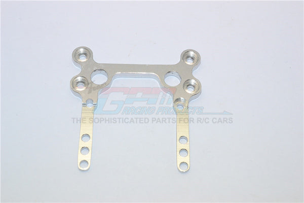 XMods Generation 1 Aluminum Rear Upper Plate Connects To Rear Gear Box - 1Pc Silver