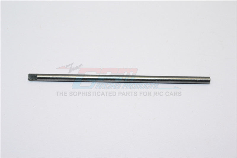 XMods Generation 1 Aluminum Center Shaft (Original Size For 2WD) - 1Pc Gray Silver
