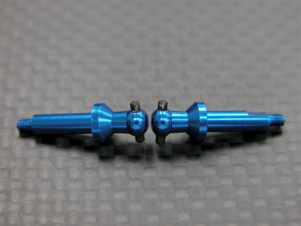 XMods Generation 1 Aluminum Rear Wheel Shaft - 1Pr Blue