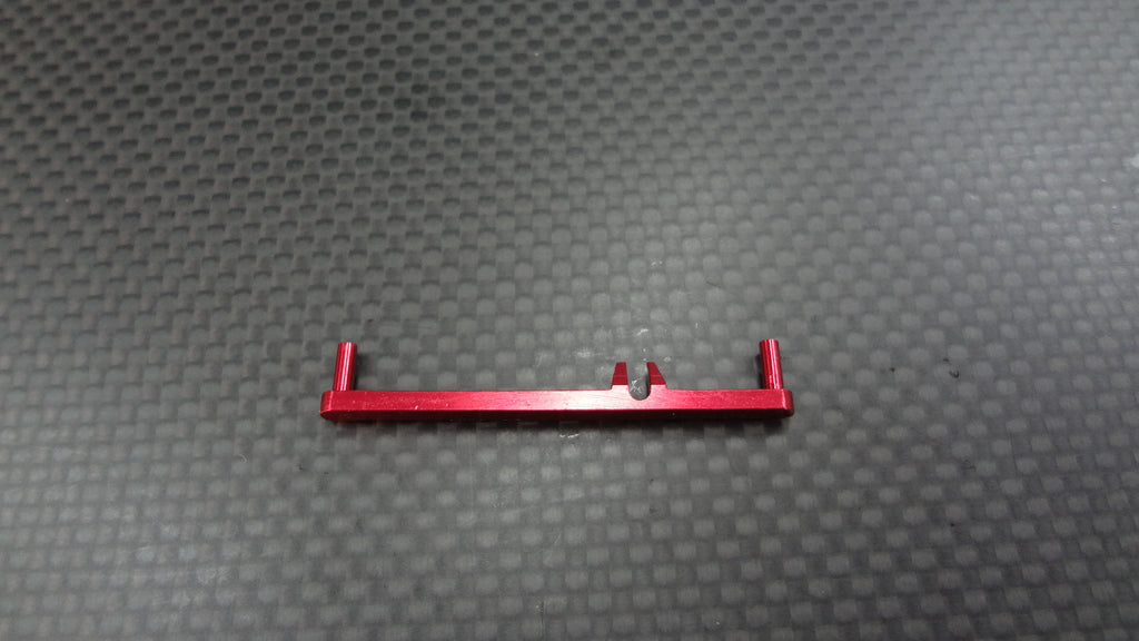 XMods Generation 1 Aluminum Steering Plate - 1Pc Red