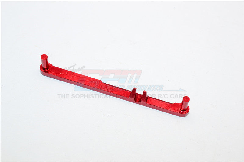 XMods Generation 1 Aluminum Steering Plate (Toe-Out 1 Deg) - 1Pc Red