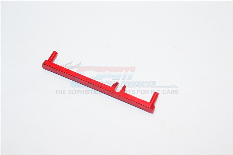 XMods Generation 1 Aluminum Steering Plate (Toe-Out 2 Deg) - 1Pc Red