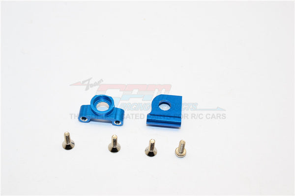 XMods Generation 1 Aluminum Center Shaft Holder With Screws - 2Pcs Set Blue