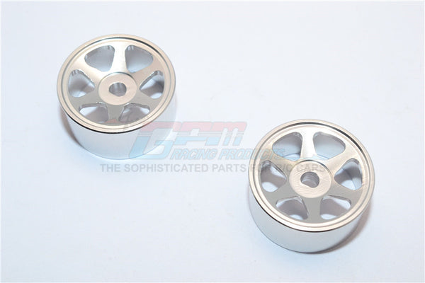 XMods Generation 1 & Evolution Touring Aluminum Rear Sinkage Rims (6 Poles) - 1Pr Silver