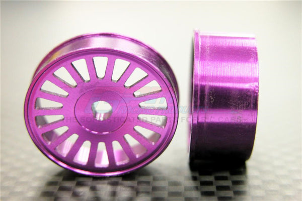 XMods Generation-1 & Evolution Touring Aluminum Front Sinkage Rims (18 Poles) - 1Pr Purple