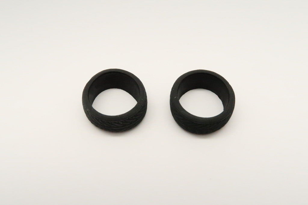 XMods Generation 1 Rubber Front Radial Tire Shape-B (15 Deg) For XM & XME GPM Ridgeless Rims - 1Pr