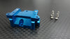 XMods Evolution Touring Aluminum Rear Gear Box Rear Cover With Screws - 1Pc Set Blue