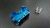 XMods Evolution Touring Aluminum Rear Gear Box Rear Cover With Screws - 1Pc Set Blue