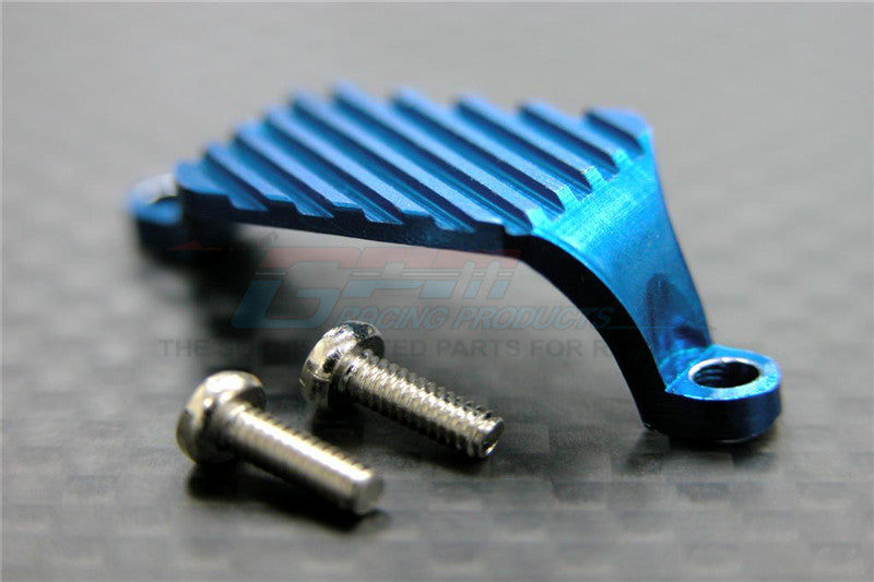 XMods Evolution Touring Aluminum Motor Heat Sink With Screws - 1Pc Set Blue