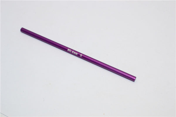 XMods Evolution Touring Aluminum Main Shaft (80.40mm Short) - 1Pc Purple