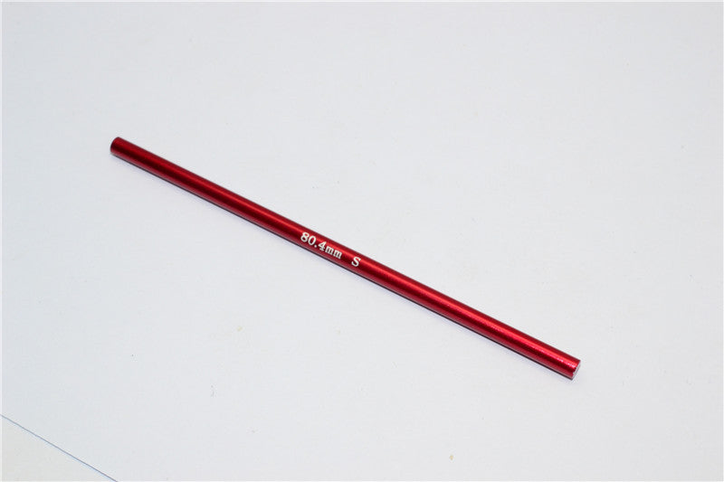 XMods Evolution Touring Aluminum Main Shaft (80.40mm Short) - 1Pc Red