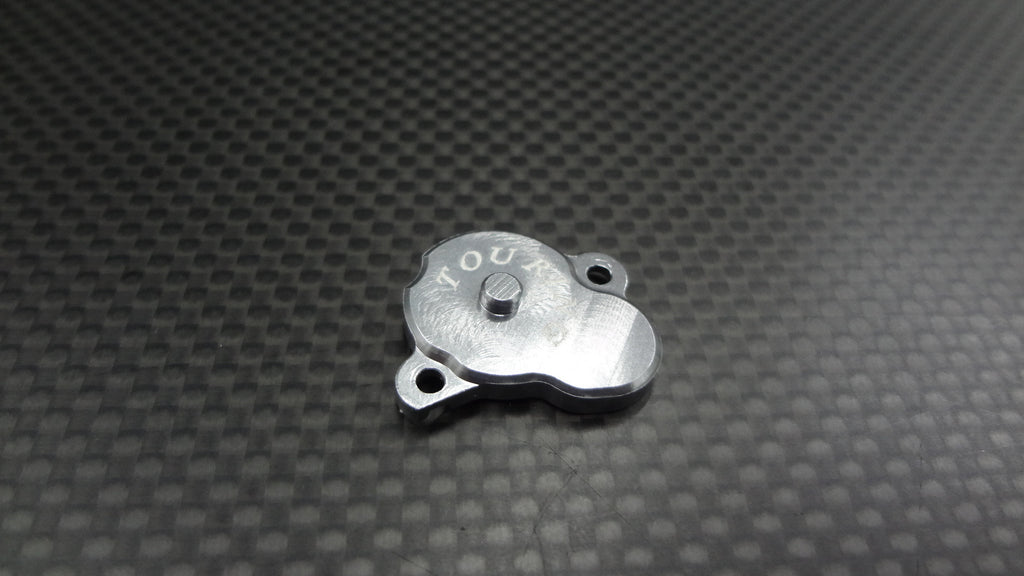 XMods Evolution Touring Aluminum Main Gear Protector - 1Pc Gray Silver