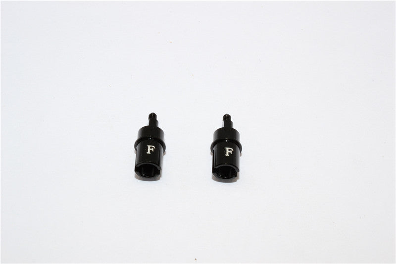 XMods Evolution Touring Aluminum Front Wheel Shaft For 2WD & 4WD - 1Pr Black