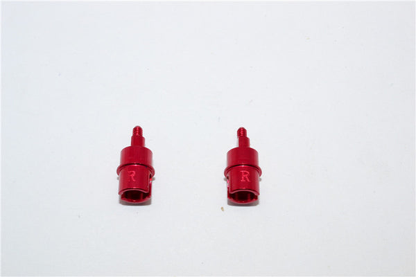 XMods Evolution Touring Aluminum Rear Wheel Shaft For 2WD & 4WD - 1Pr Red