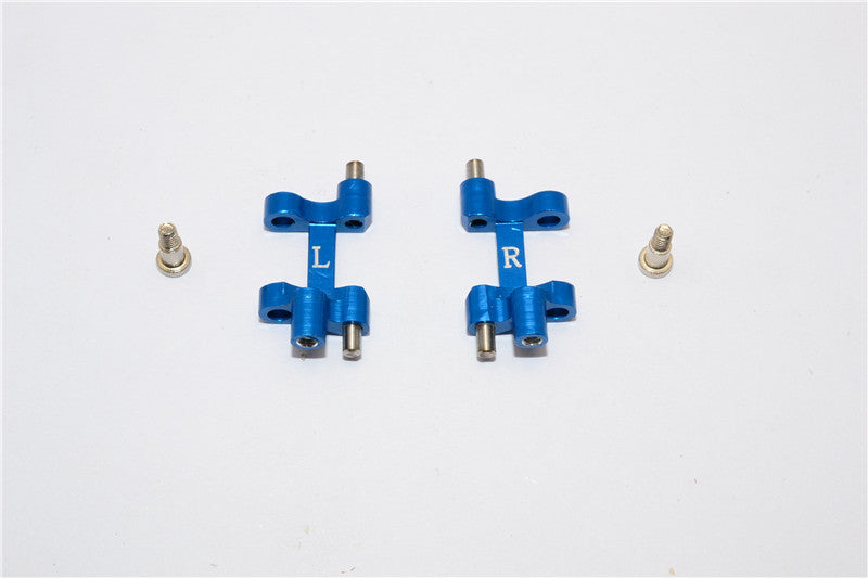 XMods Evolution Touring Aluminum Rear Lower Arm With Screws - 1Pr Set Blue