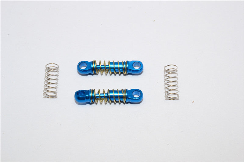 XMods Evolution Touring Aluminum Front Shock (16mm) With Springs - 1Pr Set Blue