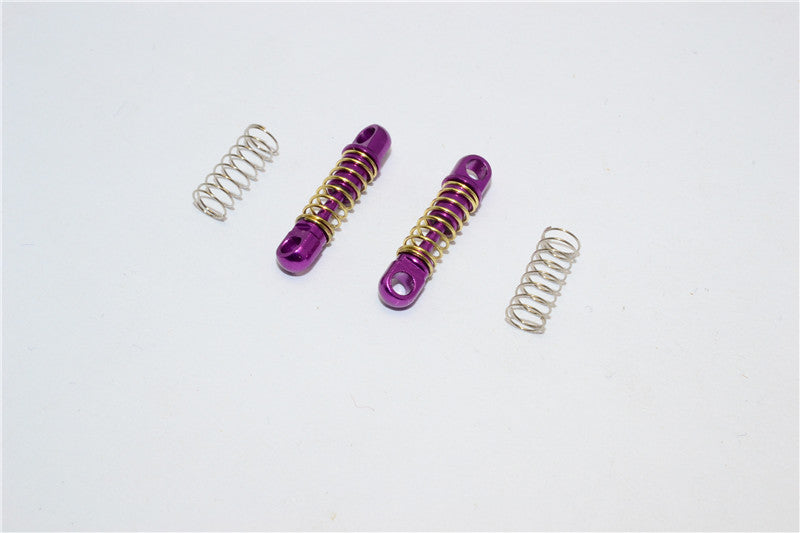 XMods Evolution Touring Aluminum Rear Shock (16mm) With Springs - 1Pr Set Purple