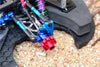 Traxxas XO-01 Supercar Aluminum Wheel Hex Claw (0mm) - 2Pcs Blue