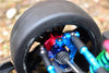 Traxxas XO-01 Supercar Aluminum Wheel Hex Claw (0mm) - 2Pcs Blue