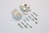 Traxxas XO-01 Supercar / Deegan 38 Fiesta ST Rally Aluminum Front Gear Box - 2Pcs Set Silver