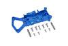 Traxxas XO-01 Supercar Aluminum Front Gear Box Case - 12Pc Set Blue