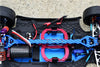 Traxxas XO-01 Supercar Aluminum Sub-Chassis (5mm Thickness) - 1Pc Set Blue