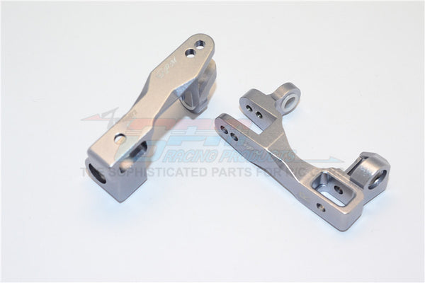 Traxxas XO-01 Supercar Aluminum C Hubs - 2Pcs Set Gray Silver