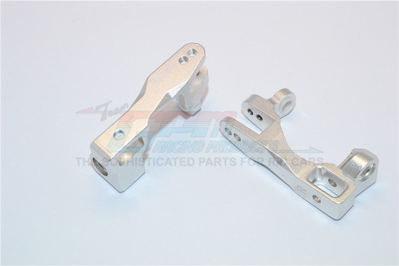 Traxxas XO-01 Supercar Aluminum C Hubs - 2Pcs Set Silver
