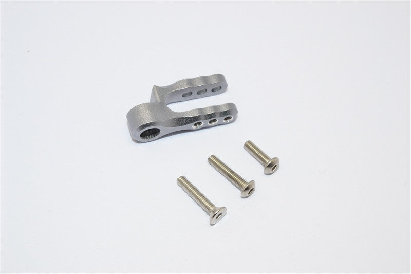 Traxxas XO-01 Supercar Aluminum Servo Mount - 1Pc Set Gray Silver