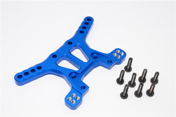 Traxxas XO-01 Supercar Aluminum Front Adjustable Shock Tower - 1Pc Set Blue