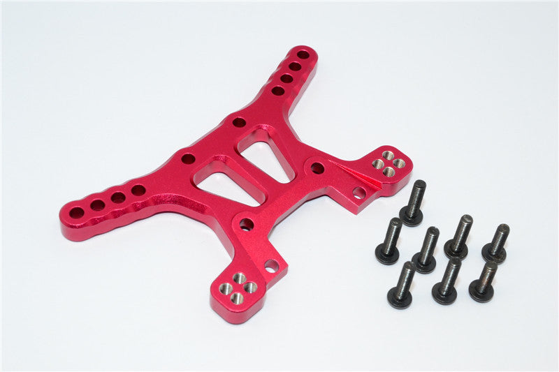 Traxxas XO-01 Supercar Aluminum Front Adjustable Shock Tower - 1Pc Set Red